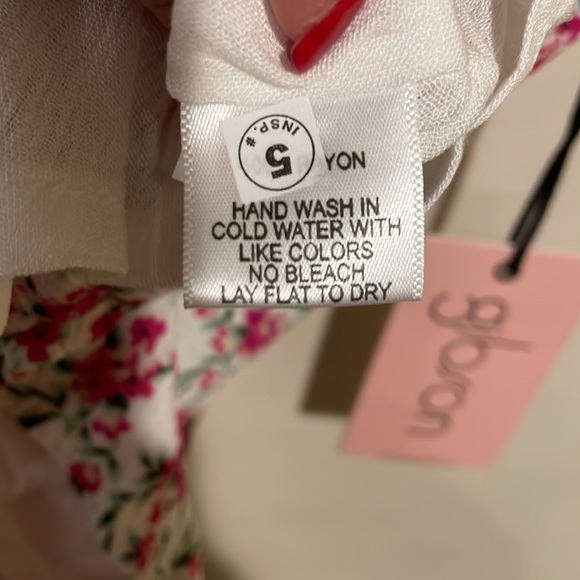 Floral Top XS NWT - Picture 5 of 9